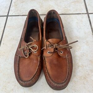 Brown Leather Men’s Sperry Boat Shoes